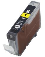 Compatible CANON CLI-8Y Inkt Cartridge  Geel van 247print.nl