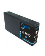 Compatible EPSON T70124010 / T7012 Inkt Cartridge  Cyaan van 247print.nl