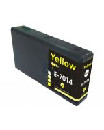 Compatible EPSON T70144010 / T7014 Inkt Cartridge  Geel van 247print.nl