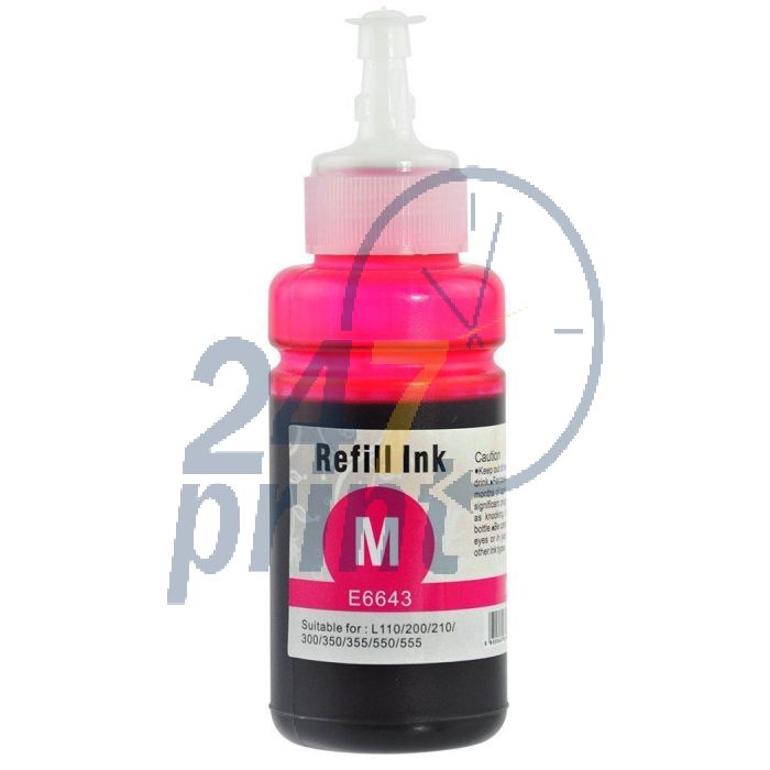 Compatible EPSON 664 / T6443 Inkttank  Magenta van 247print.nl