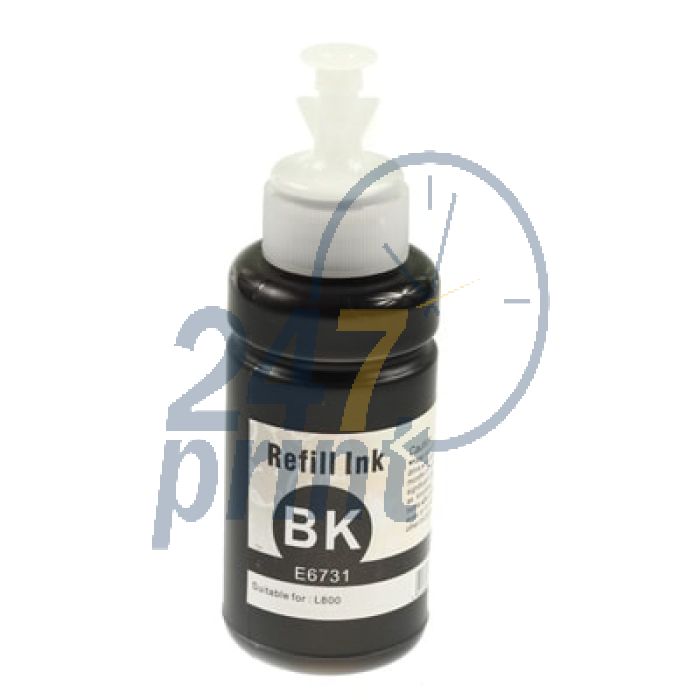 Compatible EPSON 673 / T6731 Inkttank  Zwart van 247print.nl