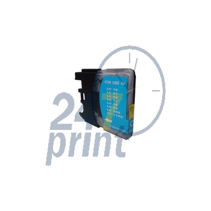 Compatible BROTHER LC-1100C Inkt Cartridge  Cyaan van 247print.nl