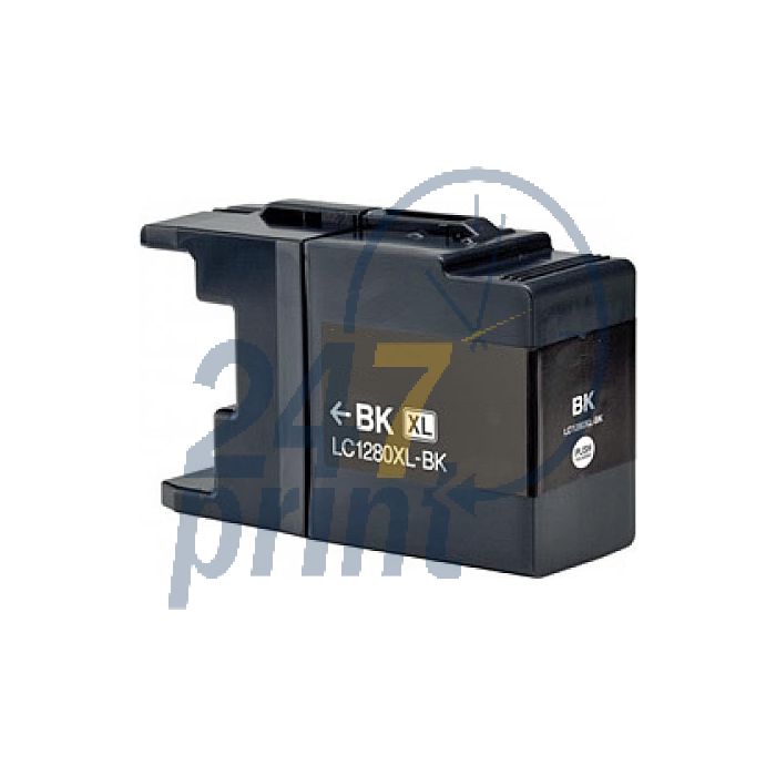 Compatible BROTHER LC-1280XLBK Inkt Cartridge  Zwart van 247print.nl