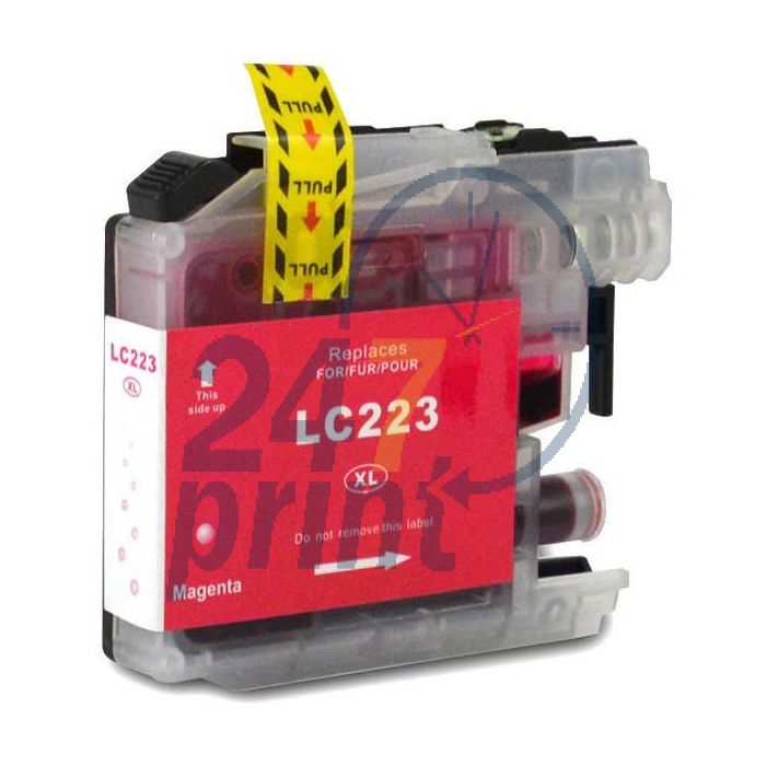 Compatible BROTHER LC-223M Inkt Cartridge  Magenta van 247print.nl