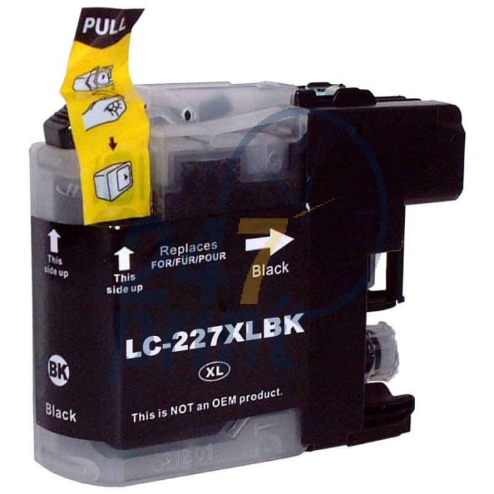 Compatible BROTHER LC-227XLBK Inkt Cartridge Zwart van 247print.nl
