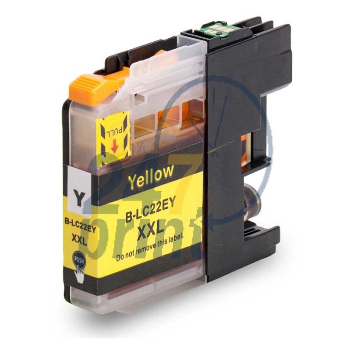 Compatible BROTHER LC-22EY Inkt Cartridge  Geel van 247print.nl