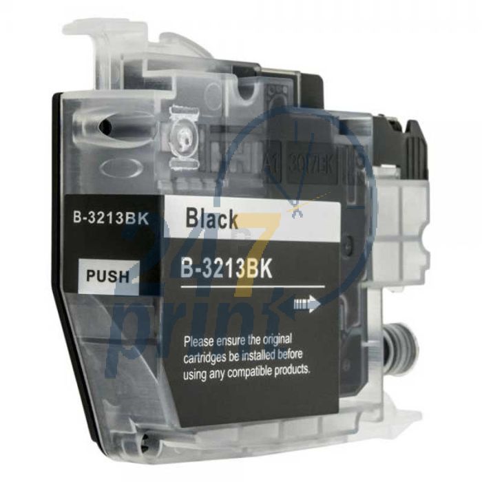 Compatible BROTHER LC-3213BK Inkt Cartridge Zwart van 247print.nl