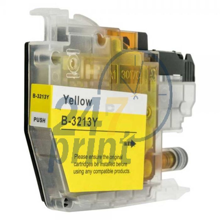 Compatible BROTHER LC-3213Y Inkt Cartridge Geel van 247print.nl