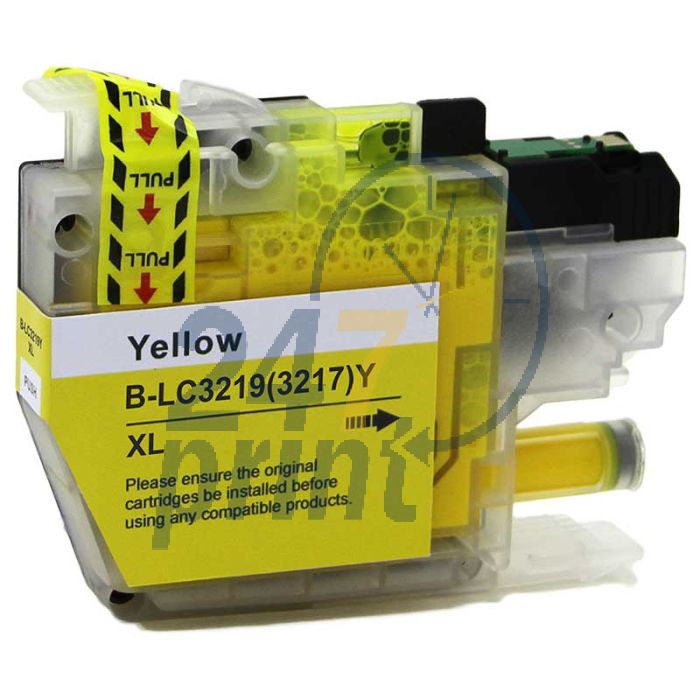 Compatible BROTHER LC-3219XL Y Yellow Inkt Cartridge Geel van 247print.nl