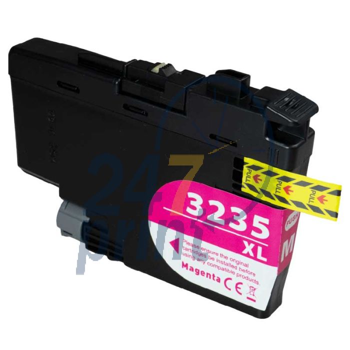 Compatible BROTHER LC-3235 XL Magenta Inkt Cartridge  Magenta van 247print.nl
