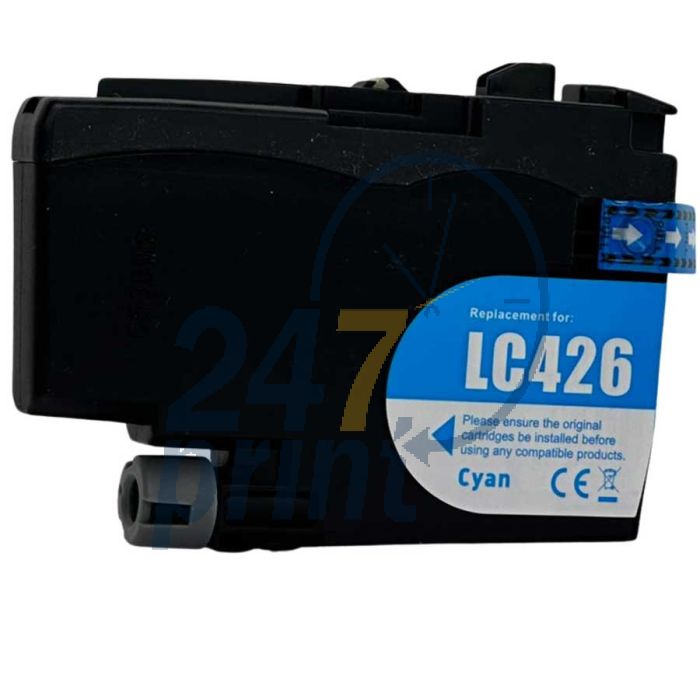 Compatible BROTHER LC-426 Inkt Cartridge  Cyaan van 247print.nl