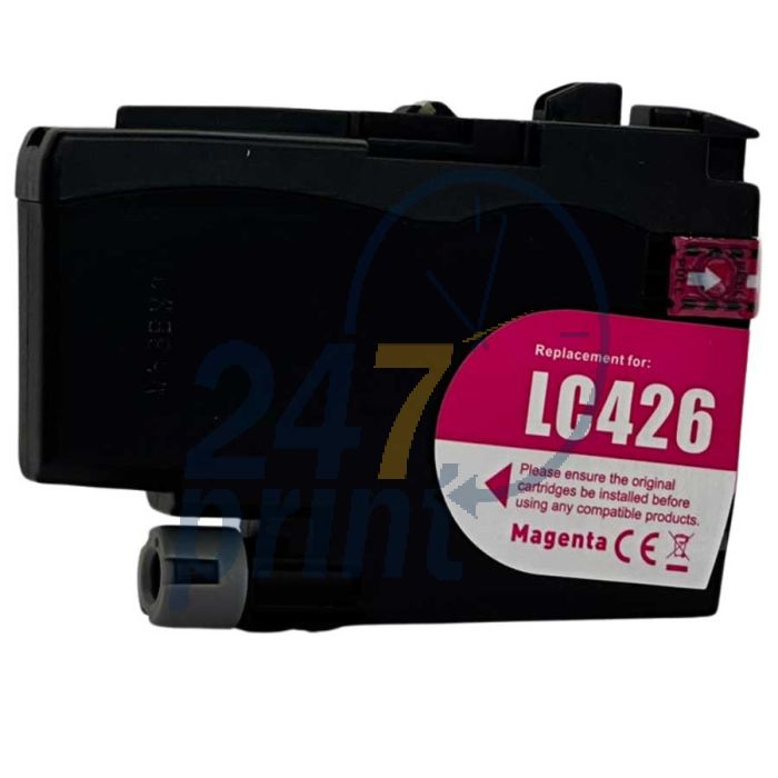 Compatible BROTHER LC-426M Inkt Cartridge  Magenta van 247print.nl