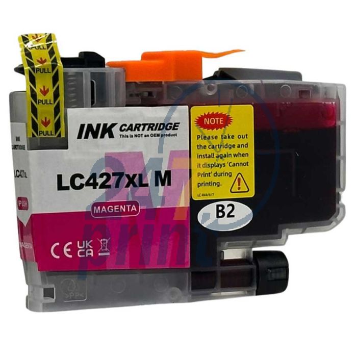 Compatible BROTHER LC-427XL Inkt Cartridge  Magenta van 247print.nl