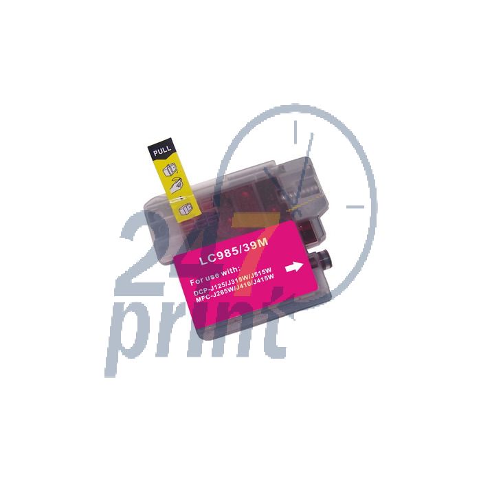 Compatible BROTHER LC-985M Inkt Cartridge  Magenta van 247print.nl