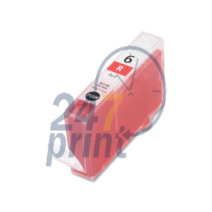 Compatible CANON BCI-6R Inkt Cartridge  Rood van 247print.nl