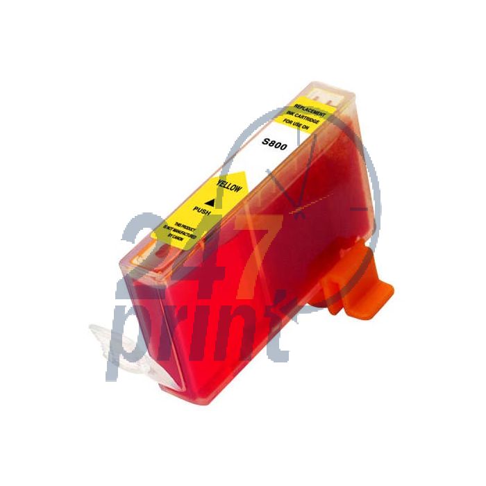 Compatible CANON BCI-6Y Inkt Cartridge Geel van 247print.nl