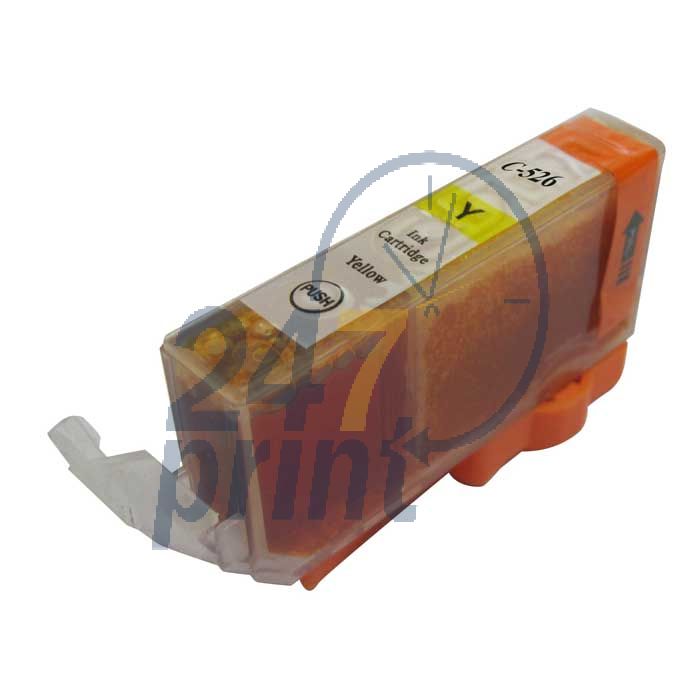 Compatible CANON CLI-526Y Inkt Cartridge  Geel van 247print.nl