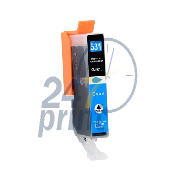 Compatible CANON CLI-531XL Inkt Cartridge Cyaan van 247print.nl