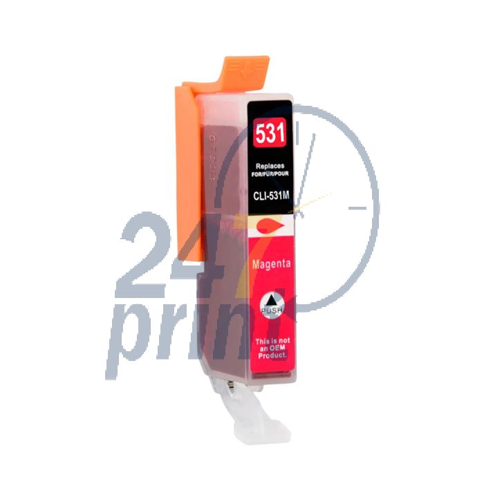 Compatible CANON CLI-531XL Inkt Cartridge Magenta van 247print.nl