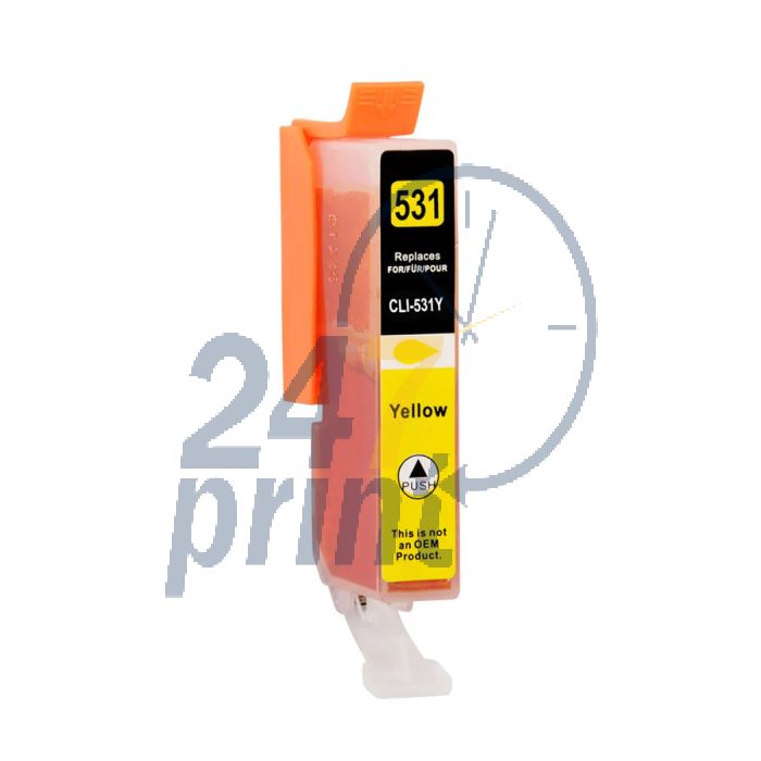 Compatible CANON CLI-531XL Inkt Cartridge Geel van 247print.nl