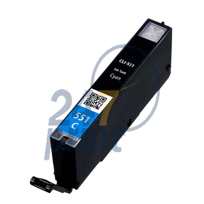 Compatible CANON CLI-551XLC Inkt Cartridge  Cyaan van 247print.nl