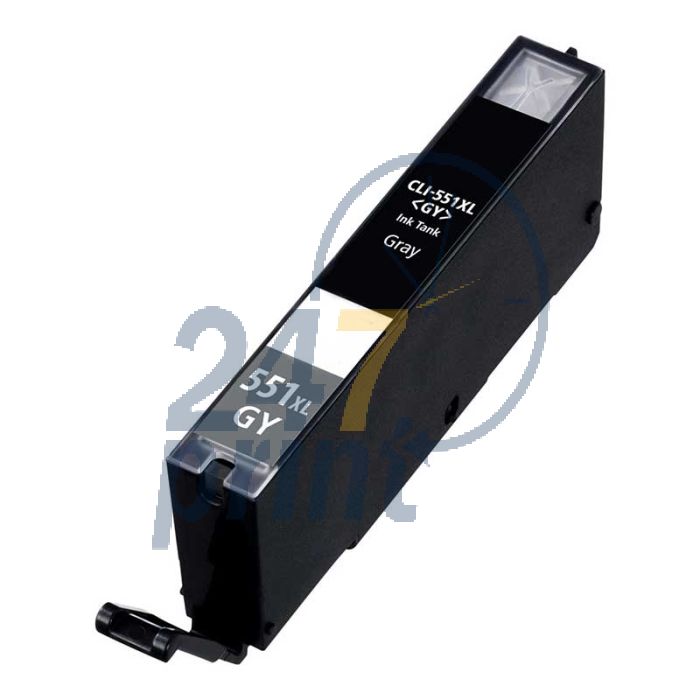 Compatible CANON CLI-551XLGY Inkt Cartridge Grijs van 247print.nl