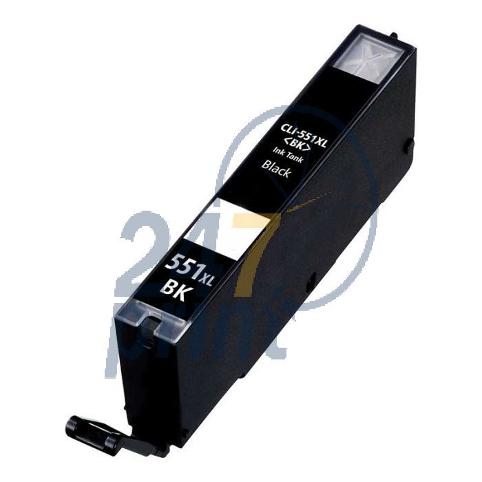 Compatible CANON CLI-551XL PGBK  Inkt Cartridge  Zwart van 247print.nl