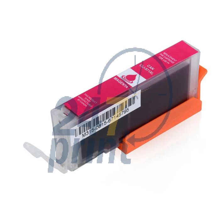 Compatible CANON CLI-571XL Inkt Cartridge Magenta van 247print.nl