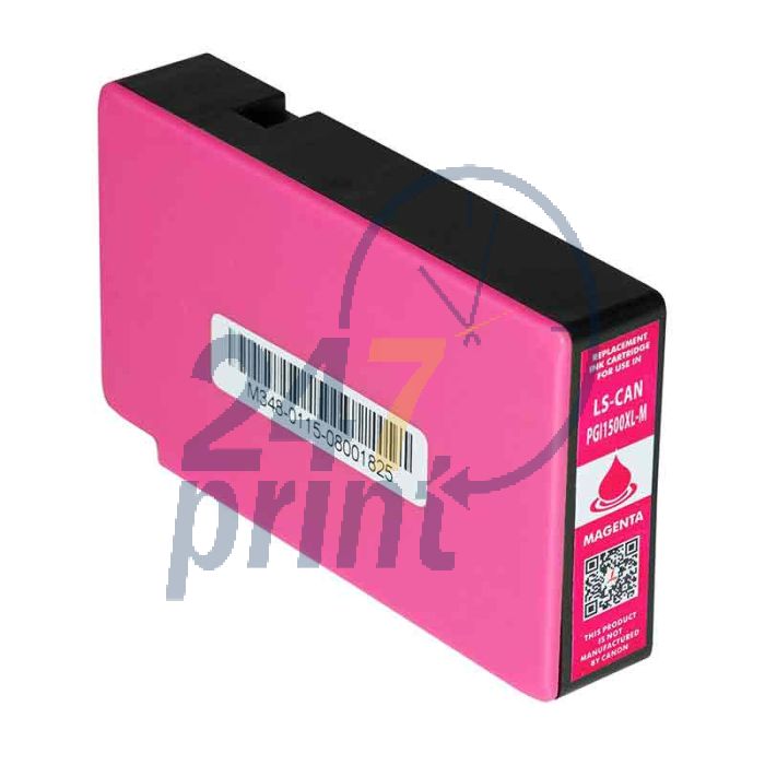 Compatible CANON PGI-1500XLM Magenta  Inkt Cartridge  Magenta van 247print.nl