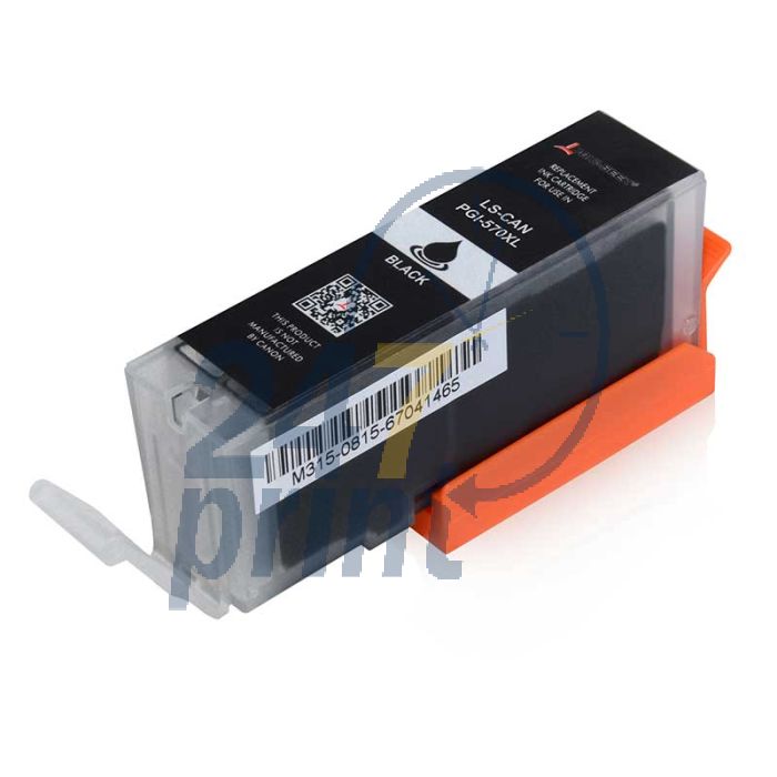 Compatible CANON PGI-570XL  Inkt Cartridge  Zwart van 247print.nl