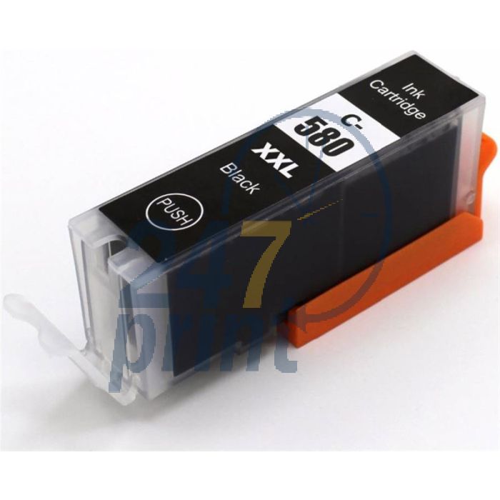 Compatible CANON PGI-580XXL Inkt Cartridge  Zwart van 247print.nl