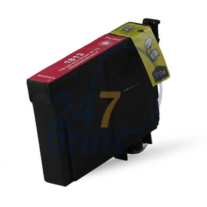 Compatible EPSON T1813XL Inkt Cartridge  Magenta van 247print.nl