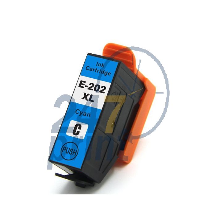 Compatible EPSON 202XL / C13T02H24010 Inkt Cartridge  Cyaan van 247print.nl