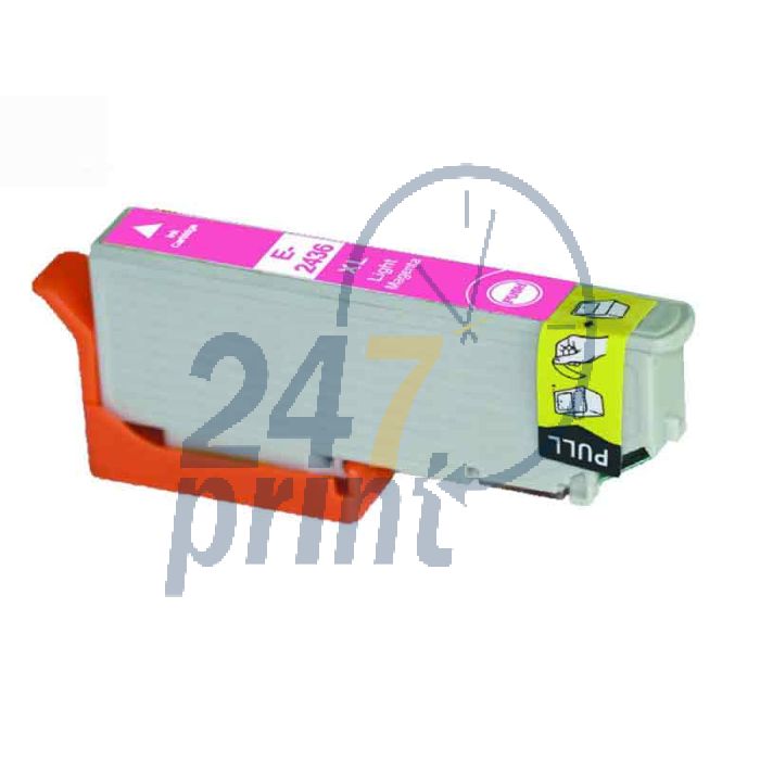 Compatible EPSON 24XL T2436 Inkt Cartridge Photo Magenta van 247print.nl