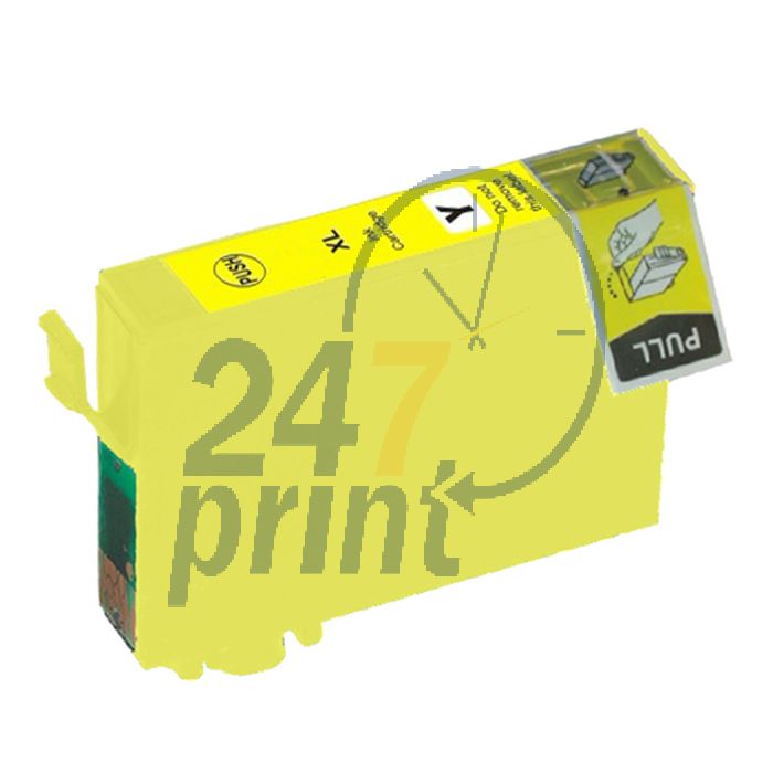 Compatible EPSON T2634 Inkt Cartridge  Geel van 247print.nl