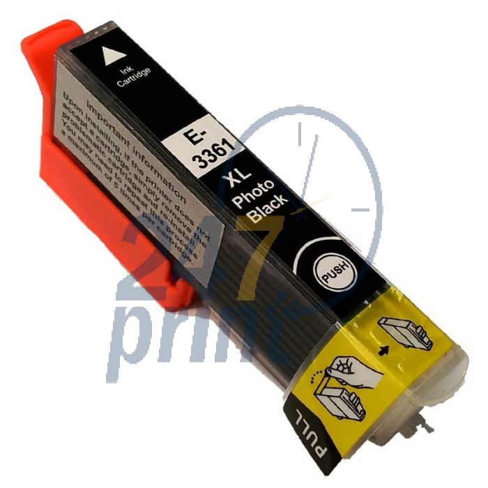 Compatible EPSON 33XL T3361 Inkt Cartridge Photo Black van 247print.nl