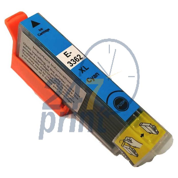 Compatible EPSON 33XL T3362 Inkt Cartridge  Cyaan van 247print.nl