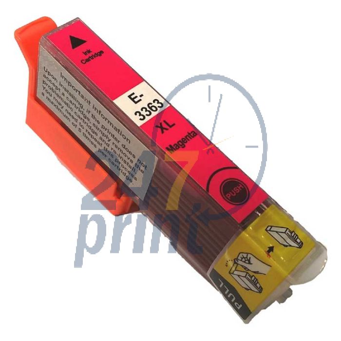 Compatible EPSON 33XL T3363 Inkt Cartridge  Magenta van 247print.nl