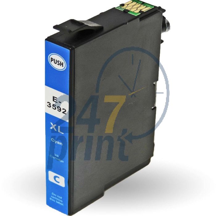 Compatible EPSON 35XL / T3592 Inkt Cartridge  Cyaan van 247print.nl