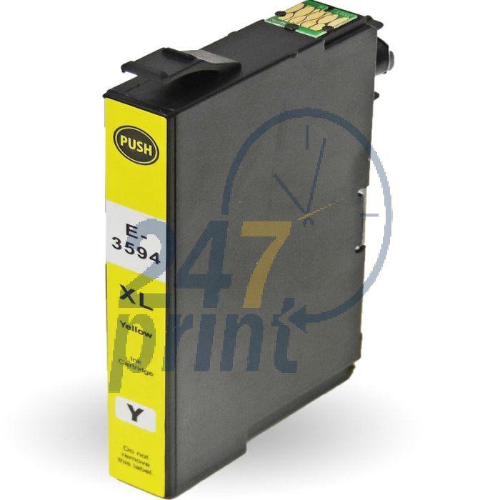Compatible EPSON 35XL / T3594 Inkt Cartridge  Geel van 247print.nl