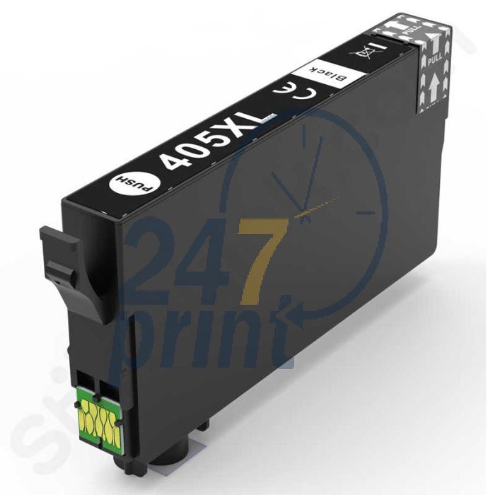 Compatible EPSON 405XL / C13T05H14010 Inkt Cartridge Zwart van 247print.nl