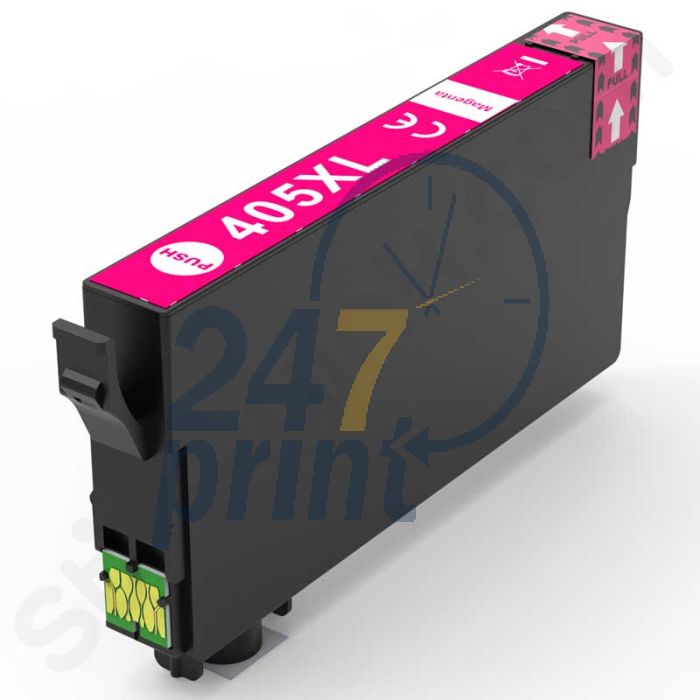 Compatible EPSON 405XL / C13T05H34010 Inkt Cartridge Magenta van 247print.nl