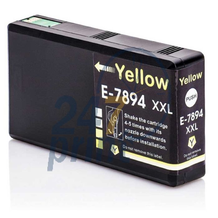 Compatible EPSON 79XXL T7894 Inkt Cartridge  Geel van 247print.nl