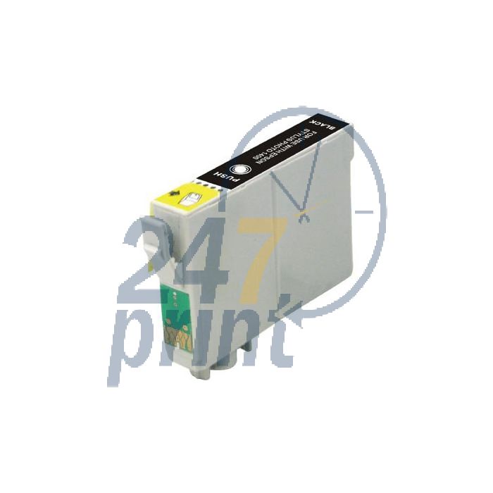 Compatible EPSON T0801 Inkt Cartridge  Zwart van 247print.nl
