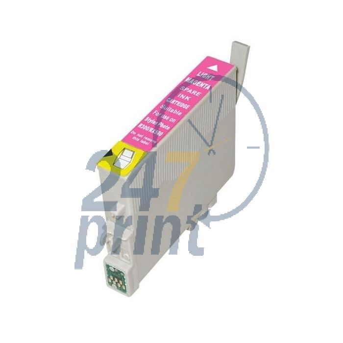Compatible EPSON T0806 Inkt Cartridge Photo Magenta van 247print.nl