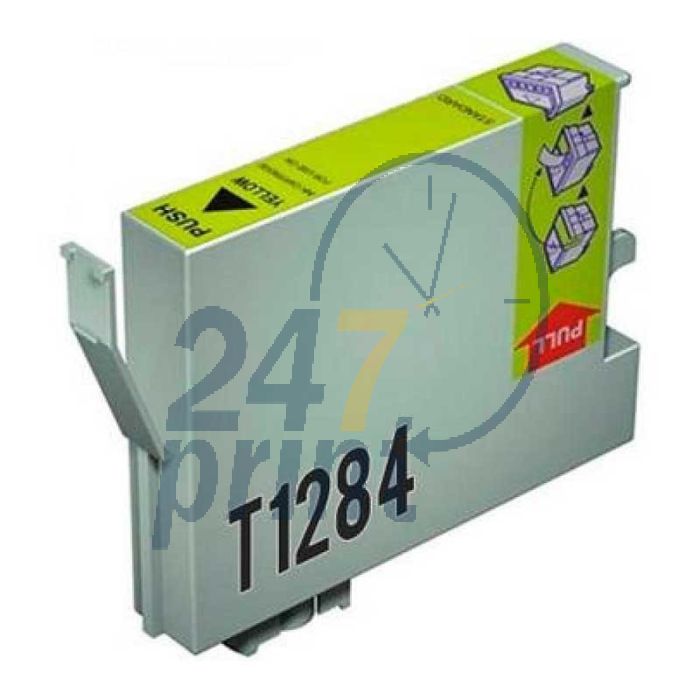 Compatible EPSON T1284 Inkt Cartridge  Geel van 247print.nl
