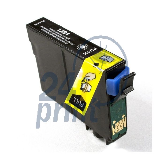 Compatible EPSON T1291 Inkt Cartridge  Zwart van 247print.nl