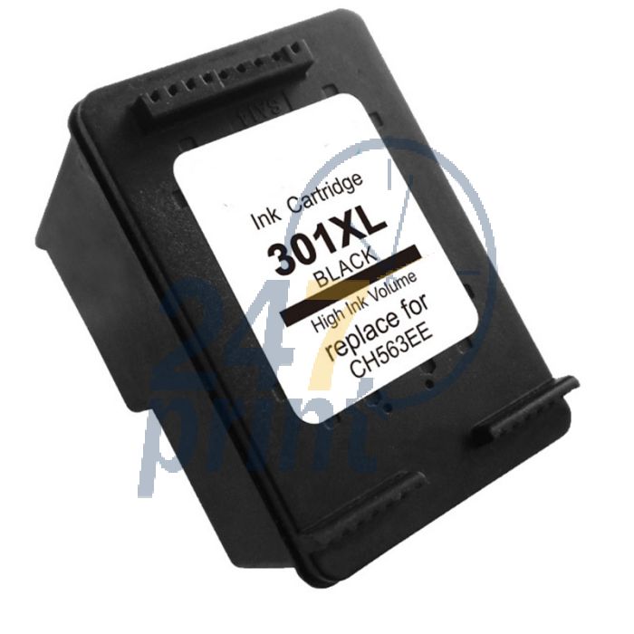 Refilled HP CH563EE Inkt Cartridge  Zwart van 247print.nl