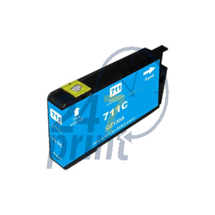 Compatible HP 711XL / CZ130A Inkt Cartridge Cyaan van 247print.nl