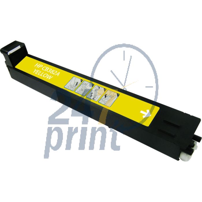 Compatible HP 824A / CB382A Toner Cartridge  Geel van 247print.nl